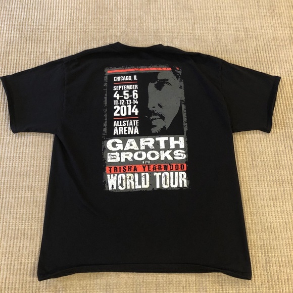 Hanes Garth Brooks Tour T Shirt - Picture 3 of 3